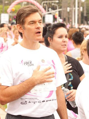 Dr. Oz and Renee Martine