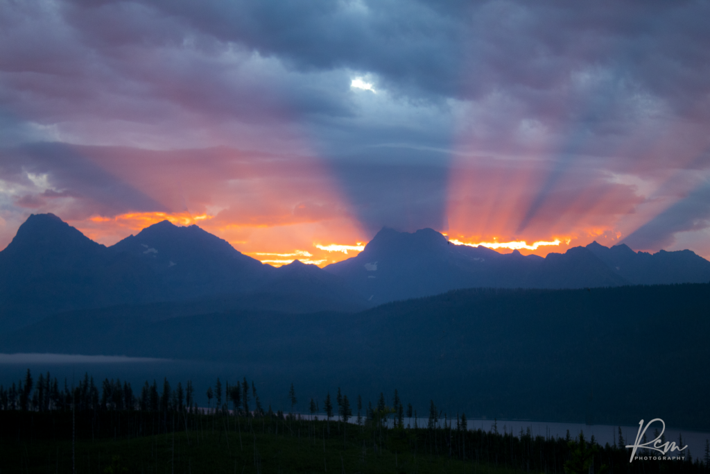 Renee Martine Photography, Sunrise Glacier National Park, MT