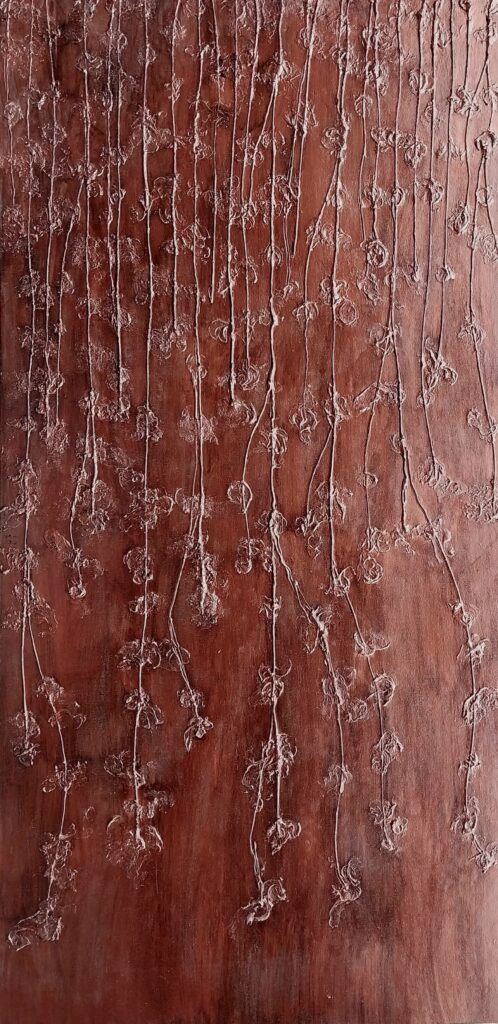 Renee Martine Art, Acrylic Pour Art, Glue Art