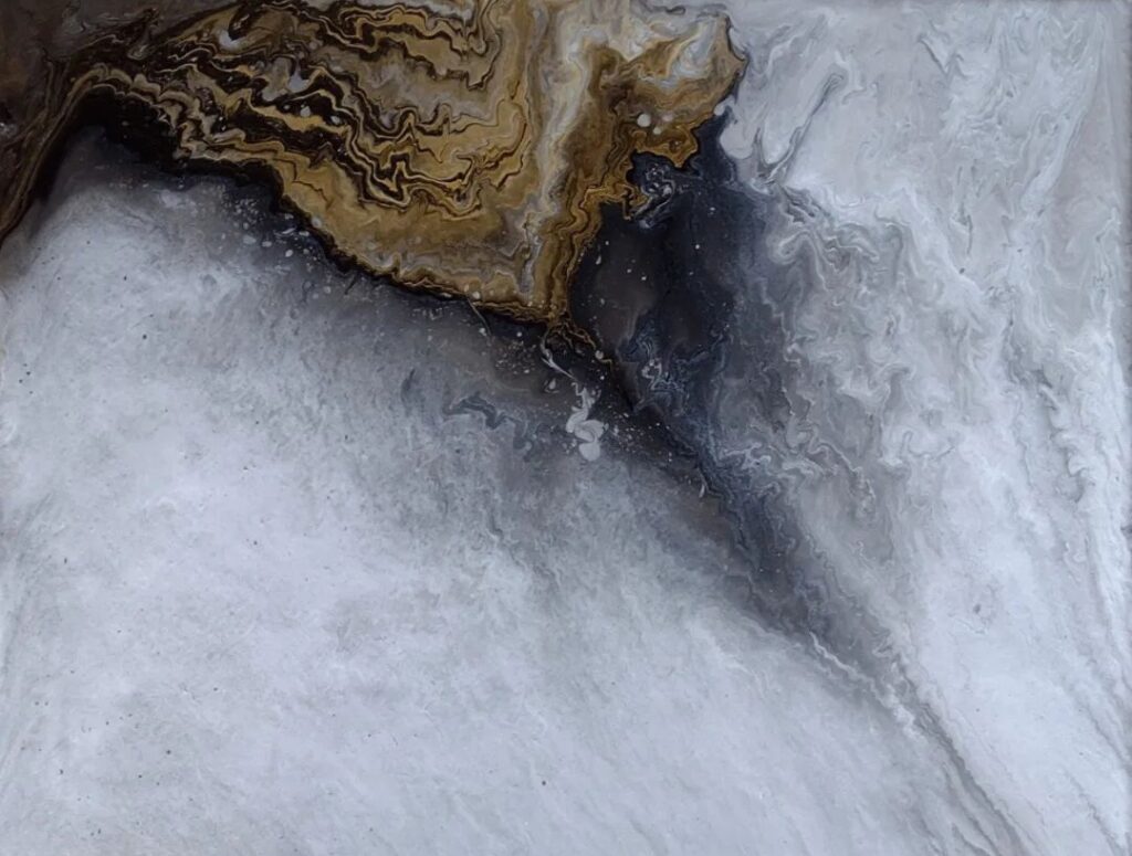 Renee Martine Art, Acrylic Pour Art