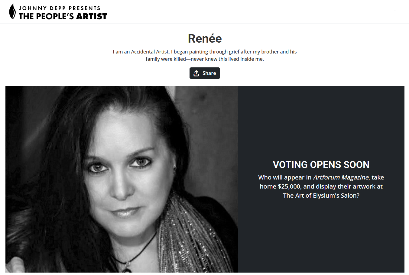 The People's Artist Renée Martine 